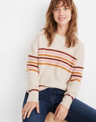 madewell cashmere sweatshirt