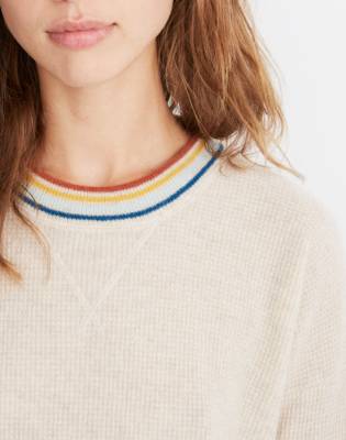 madewell rainbow sweater