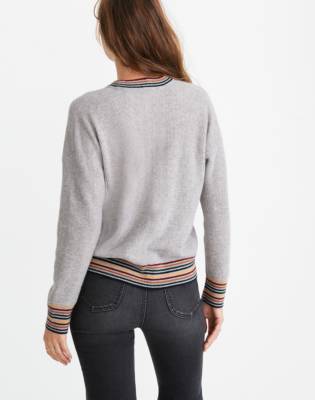 madewell cashmere sweatshirt