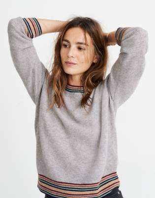 madewell cashmere sweatshirt