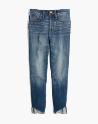 madewell tulip hem jeans