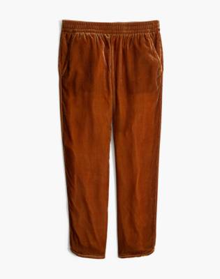 madewell velvet pants