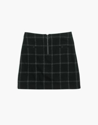 madewell fireside mini skirt