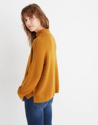 madewell mock neck sweatshirt