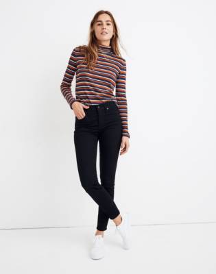 madewell skinny black jeans