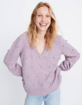 madewell bobble sweater