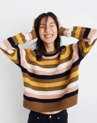 madewell striped sweater