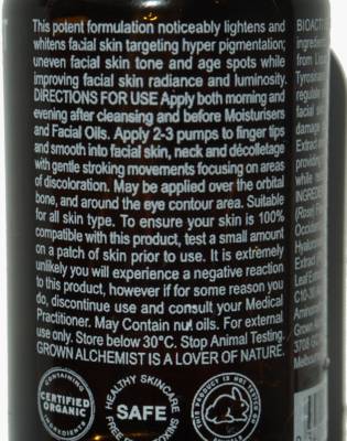 grown alchemist brightening serum