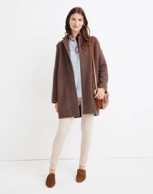 madewell sweater coat