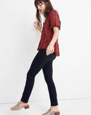 studio ruffle hem top madewell