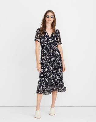 wrap dress madewell