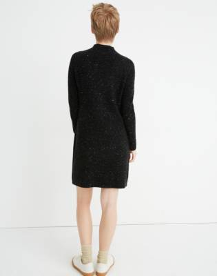 madewell mockneck sweater dress