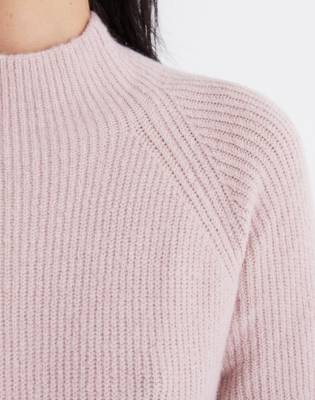 madewell mockneck sweater dress