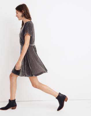 madewell velvet dress