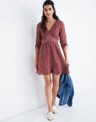 red madewell dress