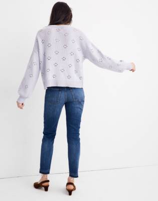 madewell flower sweatshirt