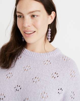 madewell flower sweatshirt