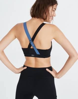 crossover sports bra