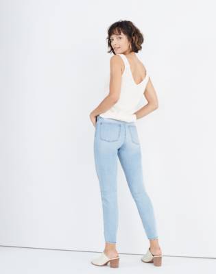 madewell 9 inch high rise skinny crop