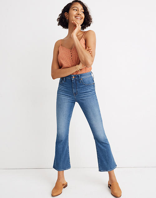 Curvy Cali Demi-Boot Jeans in Tierney Wash: Eco Edition
