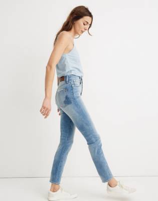 madewell heart patch jeans
