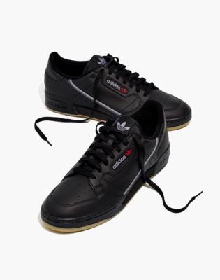 adidas continental 80 black gum