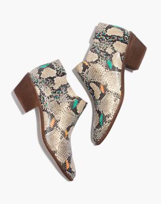 madewell snakeskin boots