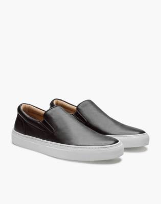 GREATS® Wooster Leather Slip-On Sneakers