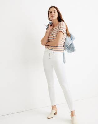 madewell 10 high rise skinny