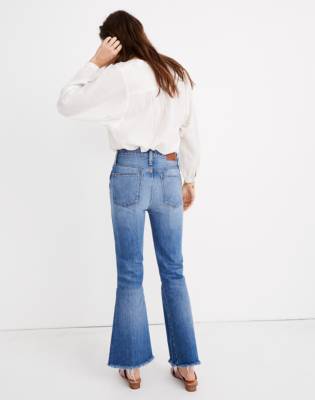 madewell rigid flare jeans