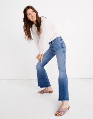 madewell frayed jeans