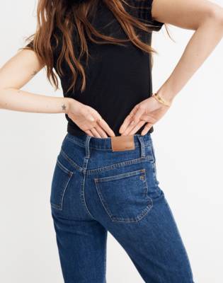 madewell tapered jeans