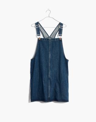 madewell denim mini dress