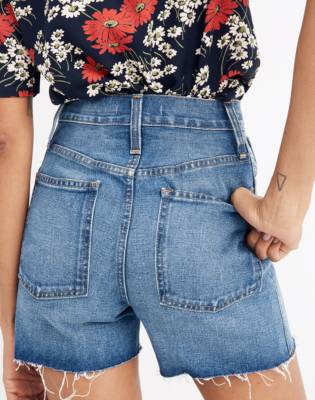 madewell the perfect jean short