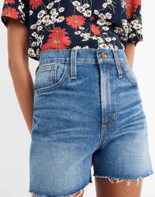 madewell jeans shorts