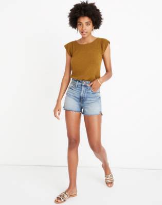 madewell denim shorts