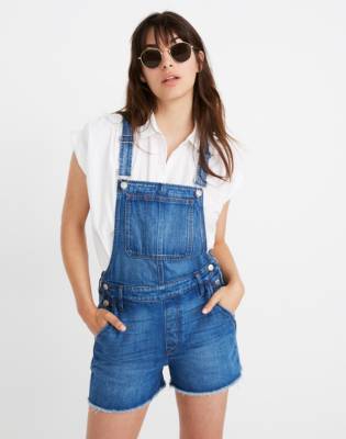 madewell overall shorts