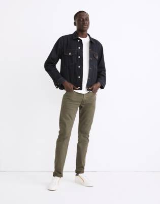 madewell men's slim jeans