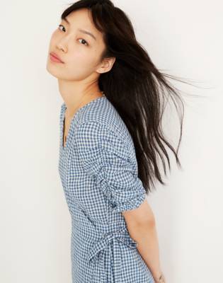 madewell wrap dress