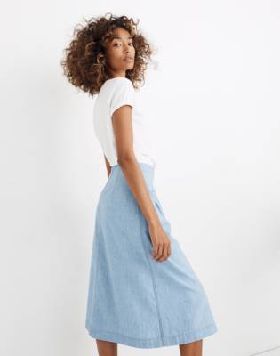 chambray midi