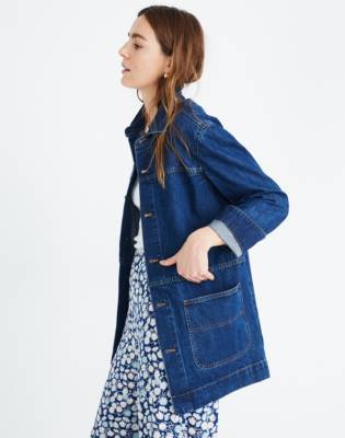 Oversized Denim Chore Jacket