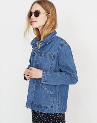 madewell denim chore jacket