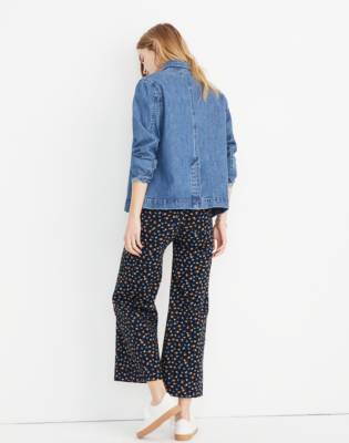 madewell denim patch pocket chore coat