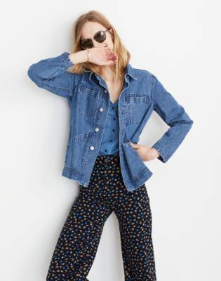 madewell cropped chore jacket