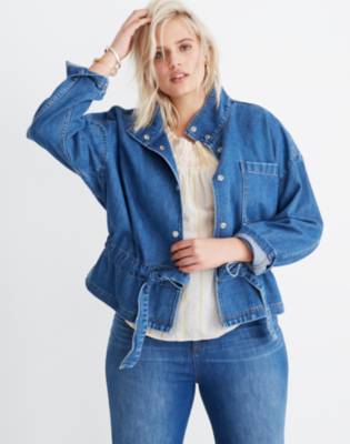 military denim jacket