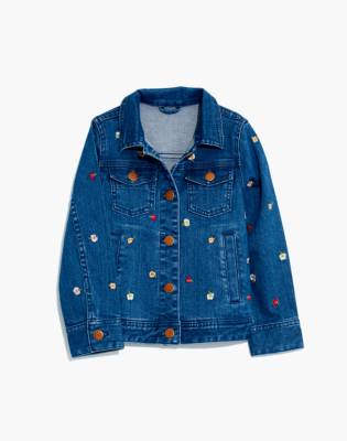 madewell embroidered jacket