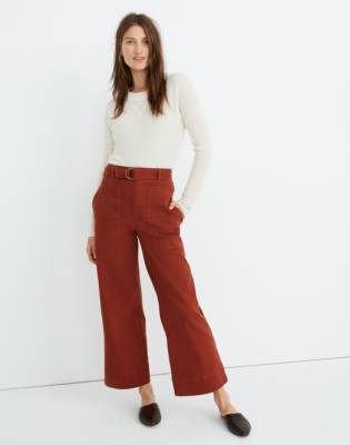 madewell red jeans