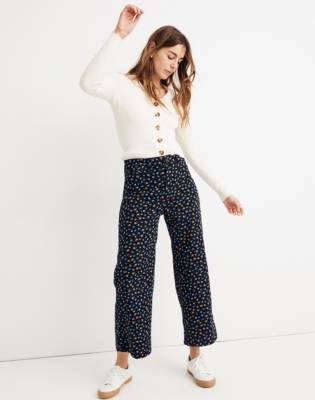 madewell floral jeans