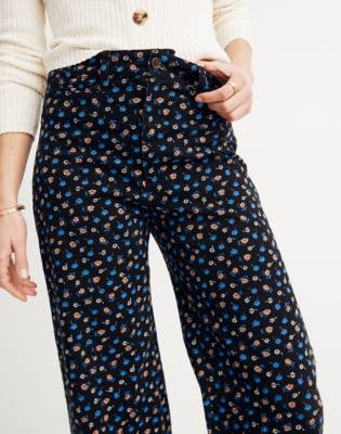 madewell floral jeans