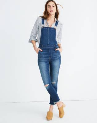 madewell denim overalls